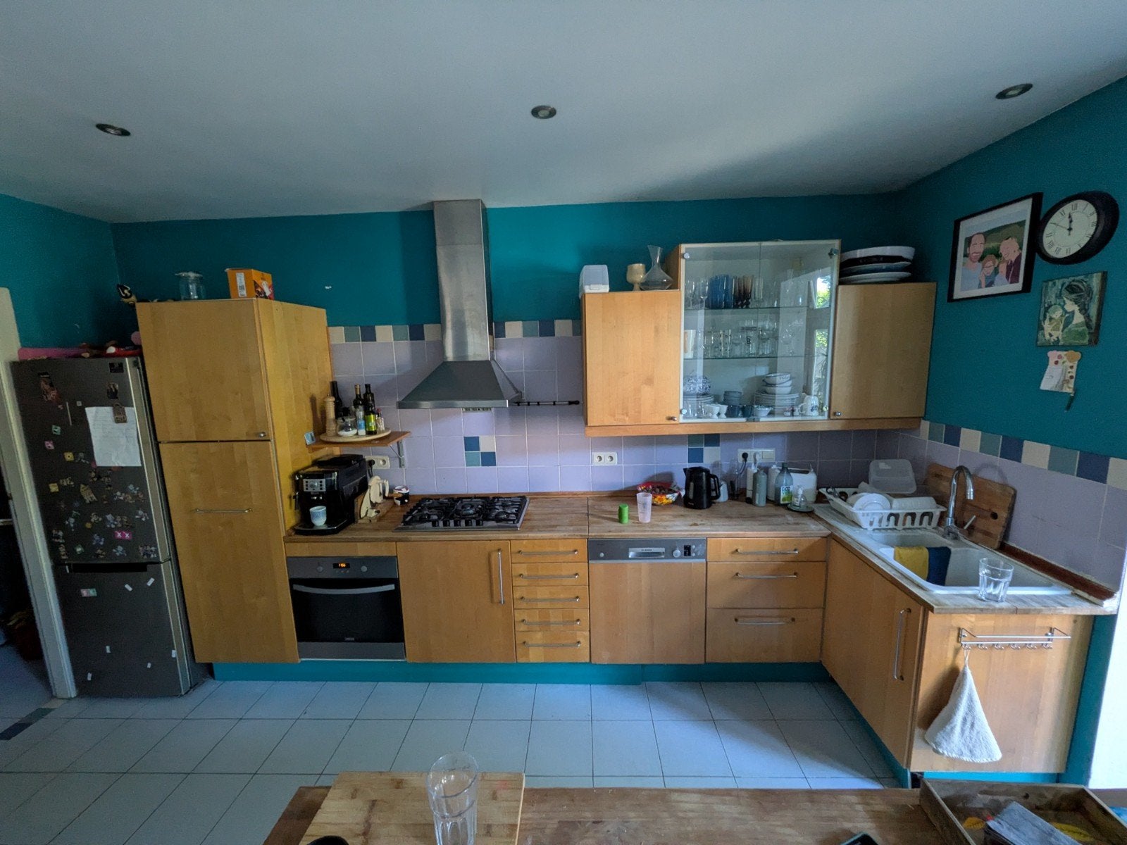 Cuisine complète sur Evere, Maison & Meubles, Cuisine | Cuisines complètes, Composite, Brun, Enlèvement, Utilisé