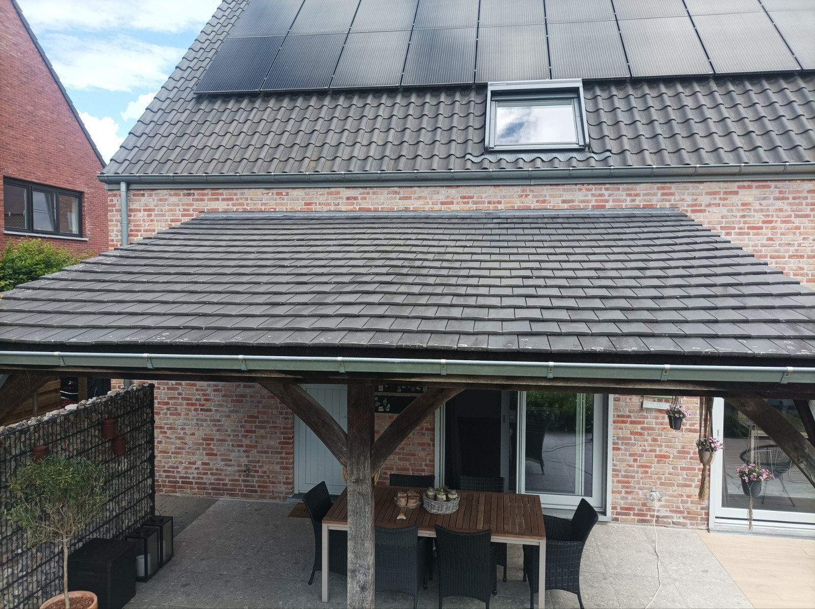 Dakpannen Migeon Vauban boor tuinhuis of afdak, Doe-het-zelf en Bouw, Dakpannen en Dakbedekking, Ophalen, Dakpannen