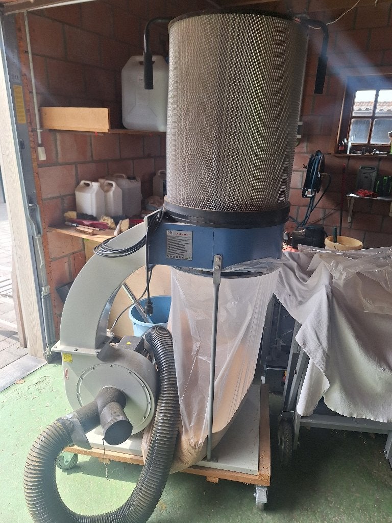 Extracteur à bois HBM, 600 à 1200 watts, Comme neuf, Enlèvement, HBM machines