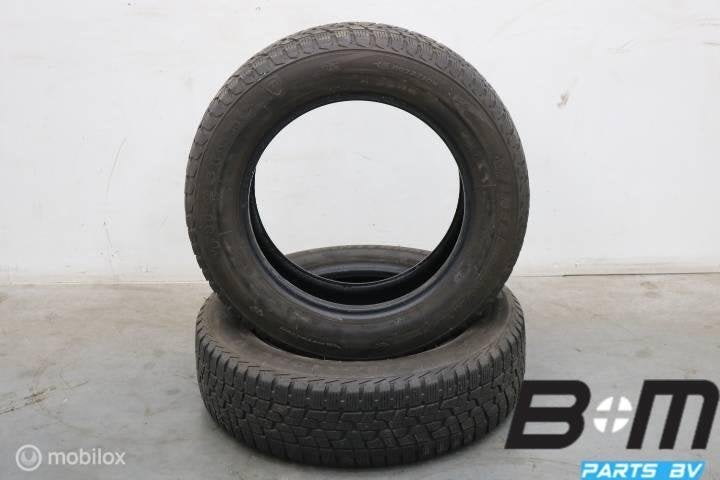 2 x 1856515 88T Firestone Winterhawk 2 met 4mm 185 65 15, Pneu(s), Utilisé