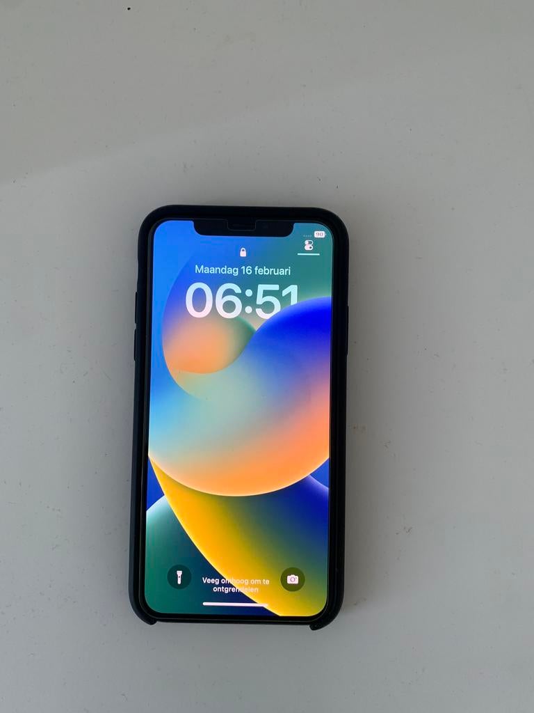 Iphone X 64GB, Telecommunicatie, Mobiele telefoons | Apple iPhone, Ophalen of Verzenden, Zo goed als nieuw, IPhone X