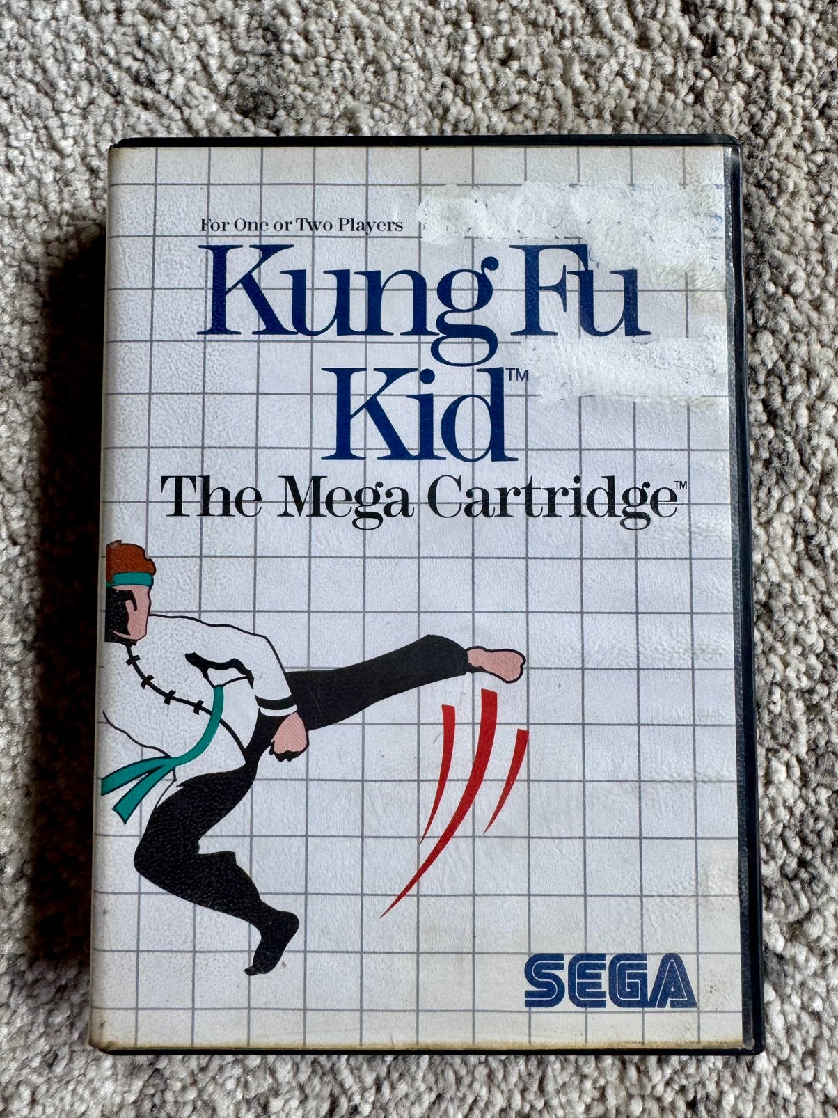 Kung fu kid the mega cartridge Sega master system 1987, Games en Spelcomputers, Ophalen of Verzenden, Gebruikt, Master System