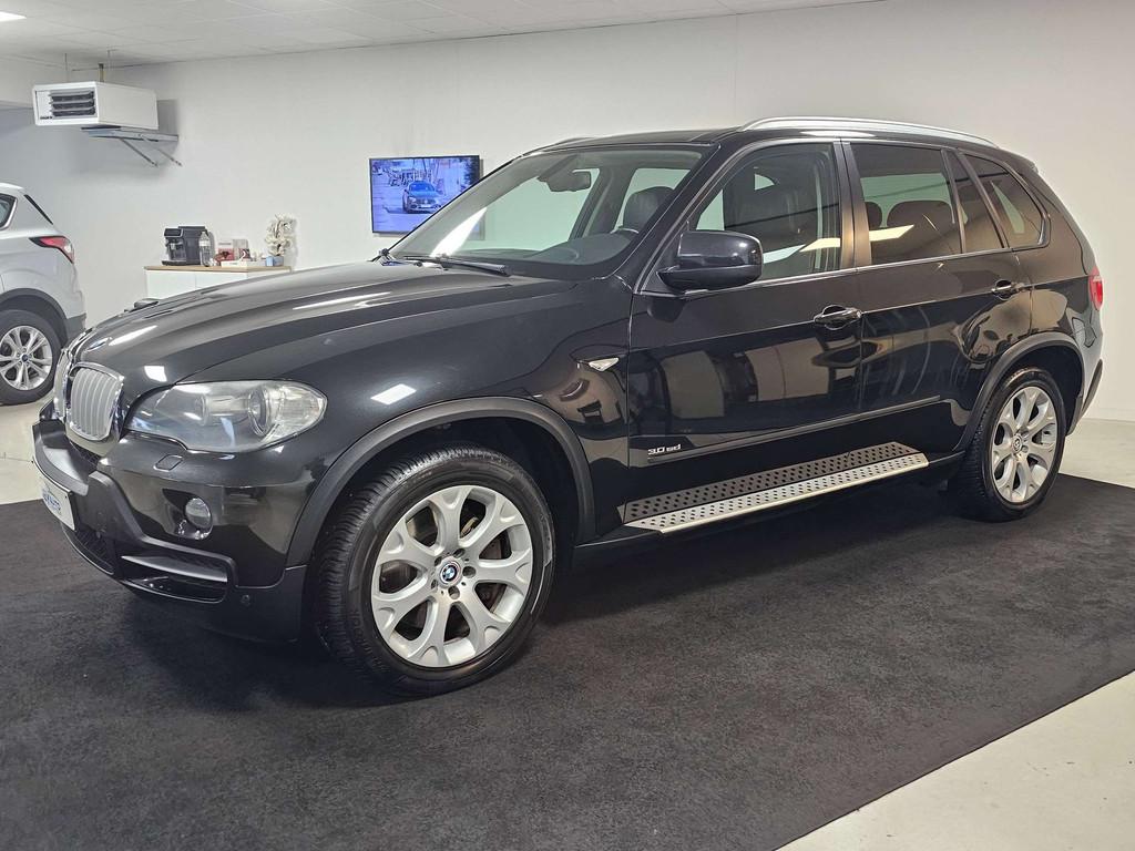 BMW X5 3.0 sdA xDrive35 / Pano dak / Full option (bj 2008), Auto's, BMW, Automaat, Gebruikt, 2993 cc, Zwart