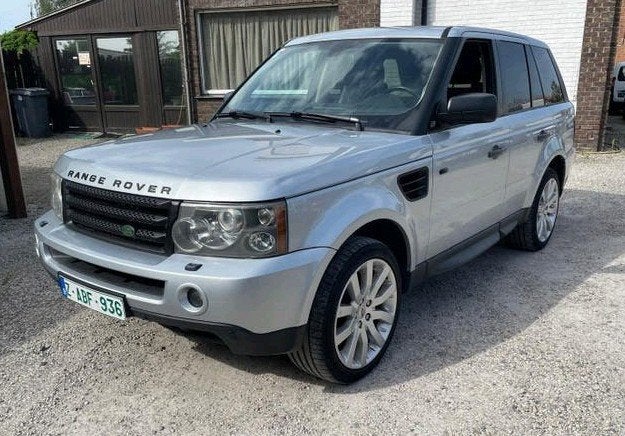 Range Rover Sport 2.7d HSE 2zit Lichte Vracht +Achterzetels, Auto's, Land Rover, Automaat, Zwart, Automatische klimaatregeling