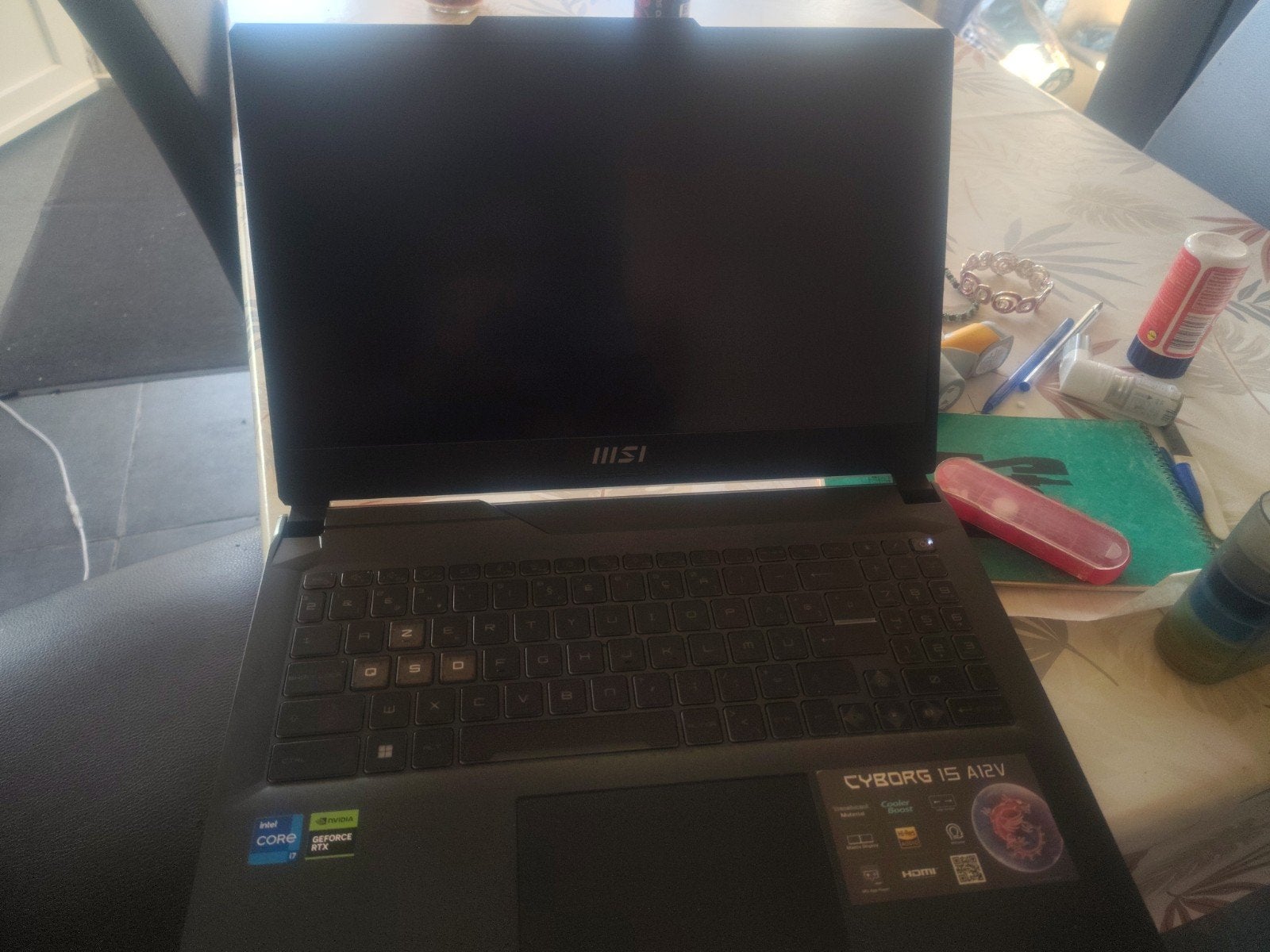 MSI Cyborg 15 gaming laptop 144hz, Computers en Software, Gebruikt, Met videokaart, Gaming, SSD