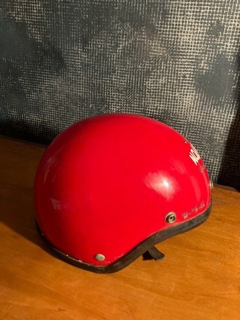 WILLEMPIE HELM RETRO HELM NOLAN HONDA CAMINO POTHELM ROOD E6, Motoren, Ophalen of Verzenden, Tweedehands, Jethelm, Nolan