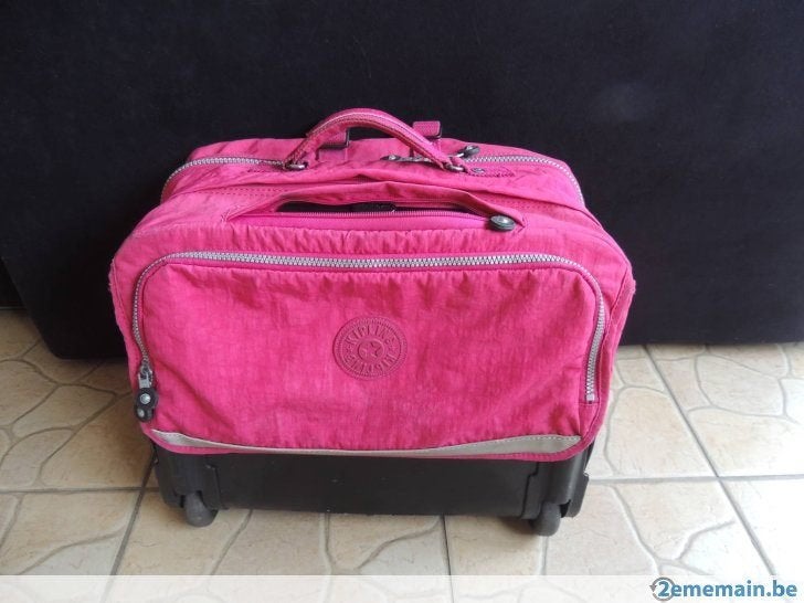 Cartable Trolley Kipling Fuschia, Enlèvement, Rose