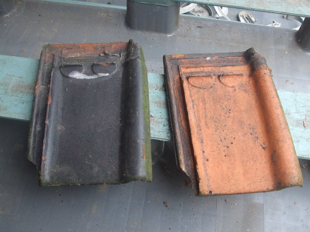 Stormpan 44 Zwart Pottelberg 1000 stuk 50 vierkante meter, Doe-het-zelf en Bouw, Dakpannen en Dakbedekking, Gebruikt, Steen of Klei