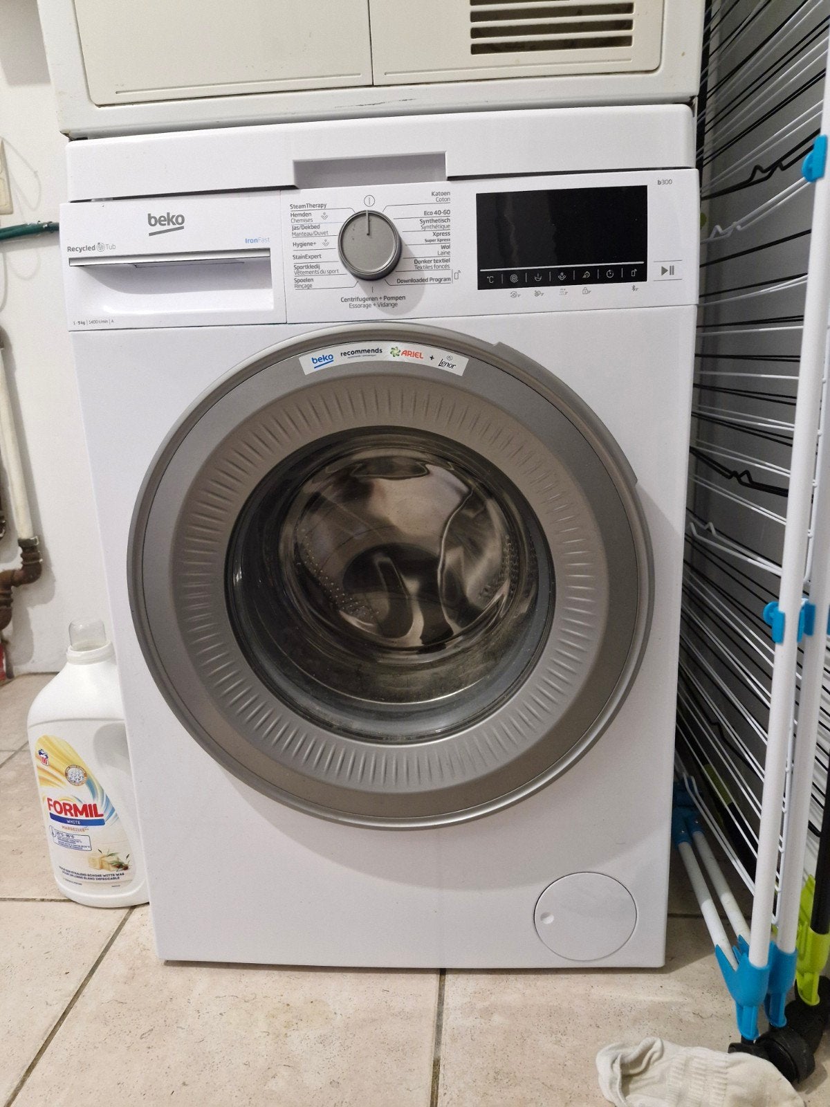 machine a laver BEKO, Enlèvement