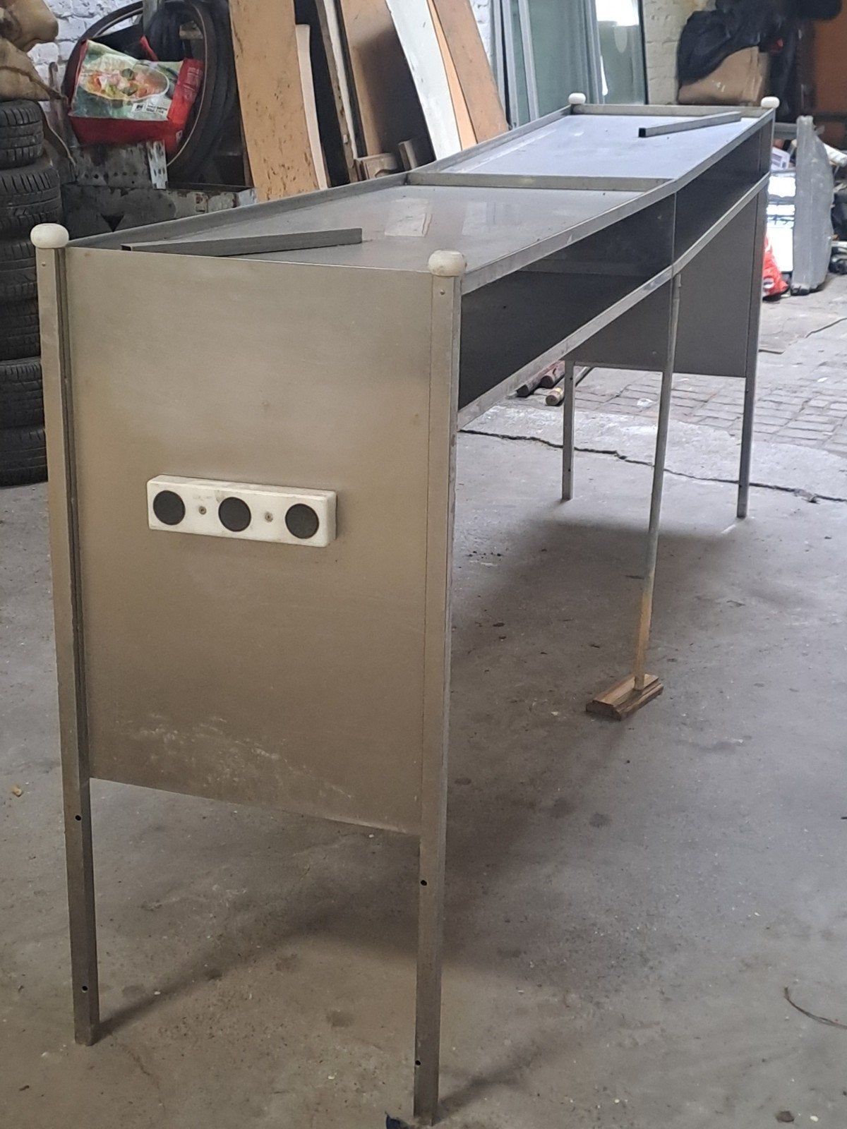 TABLE INOX 3MX60Xh1m25 divisible faire offre 0487 868251, Articles professionnels