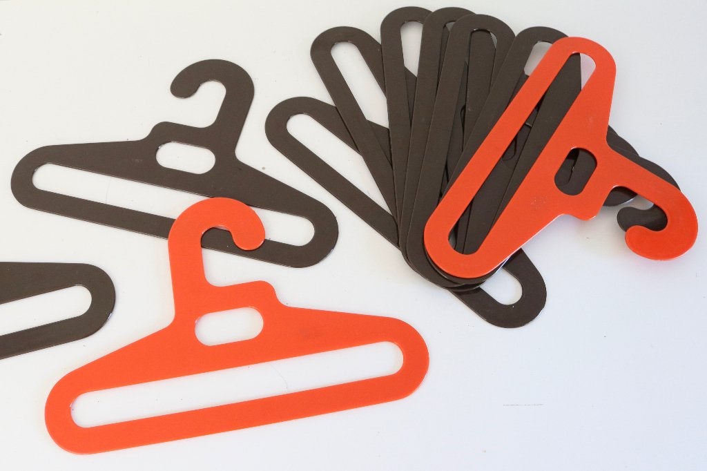 VINTAGE INGO MAURER PLASTIC WARDROBE HANGERS, GERMANY 1970S, Enlèvement ou Envoi, Plastique