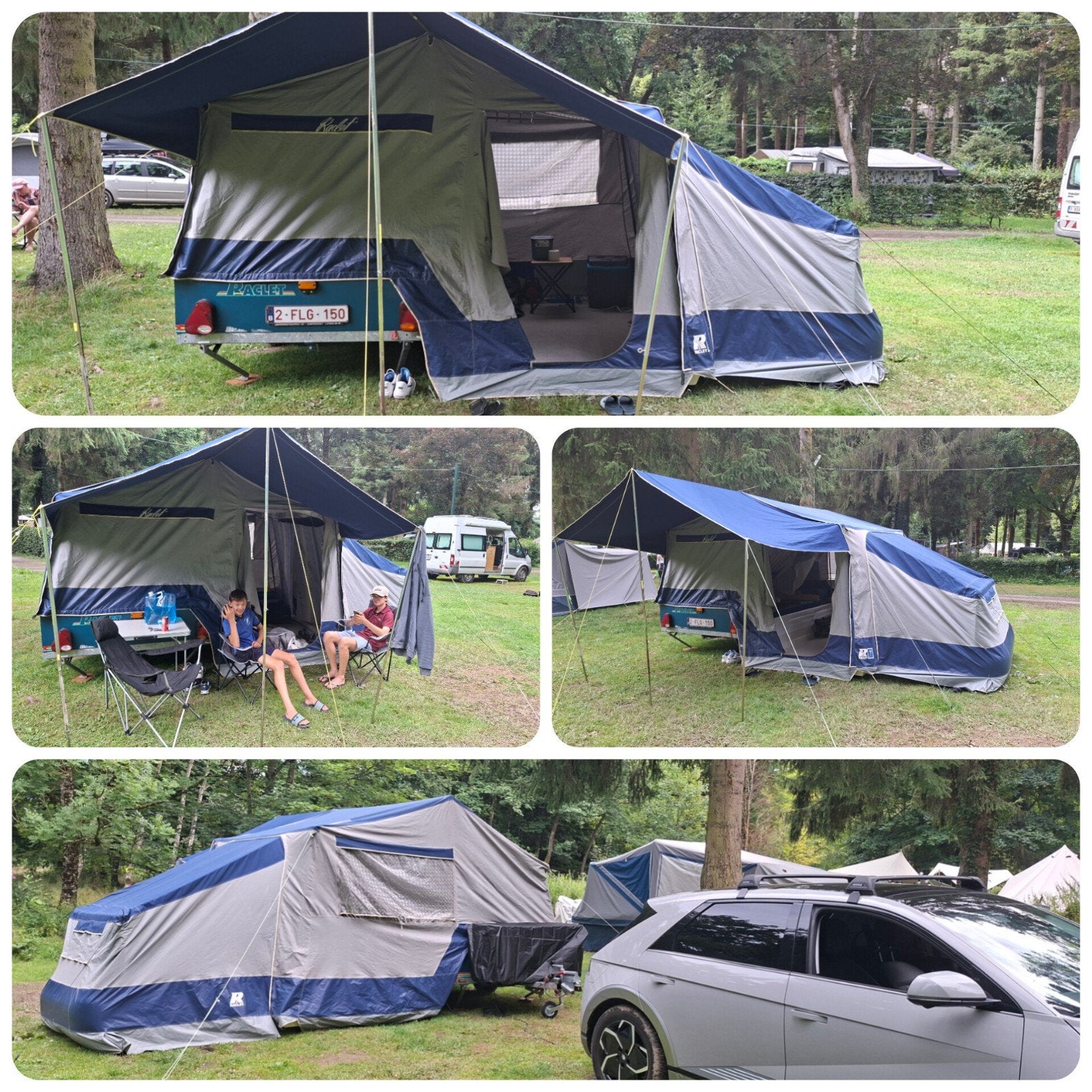 Luxe Vouwwagen Raclet Allegra 620 (2005) – Full Option 4p., Enlèvement