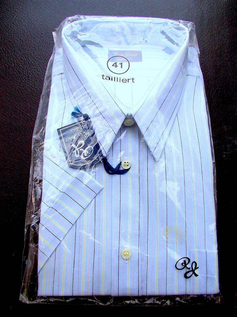 Overhemd „Roy Jones” collectie  - maat 41 - Super kwaliteit, Kleding | Heren, Overhemden, Blauw, Nieuw, Ophalen of Verzenden, Halswijdte 41/42 (L)