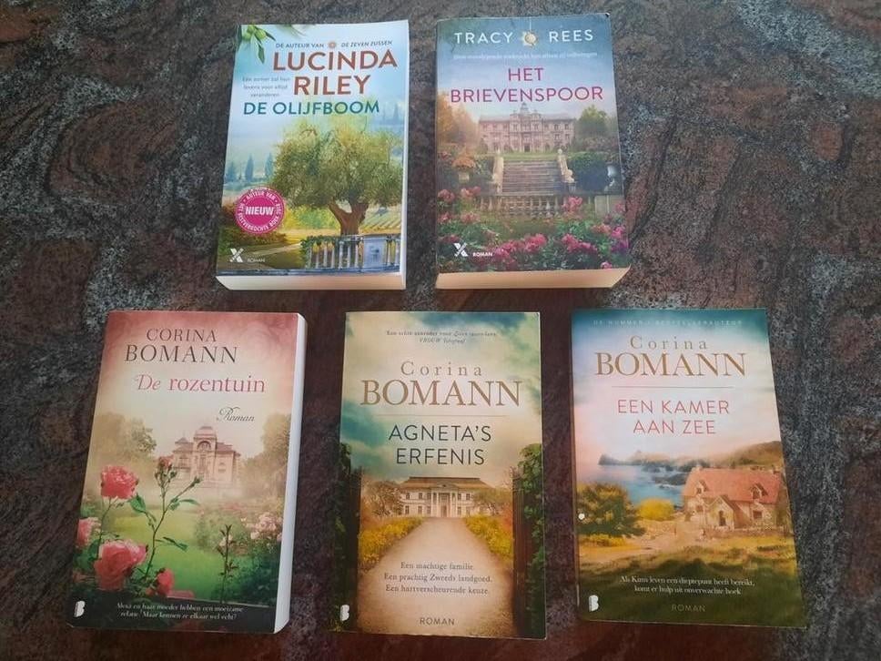 Romans, zo goed als nieuw, moederdagtip, Boeken, Ophalen of Verzenden, Zo goed als nieuw, Lucinda Riley, Santa Montefiore, Corina Bomann, Tracy Rees