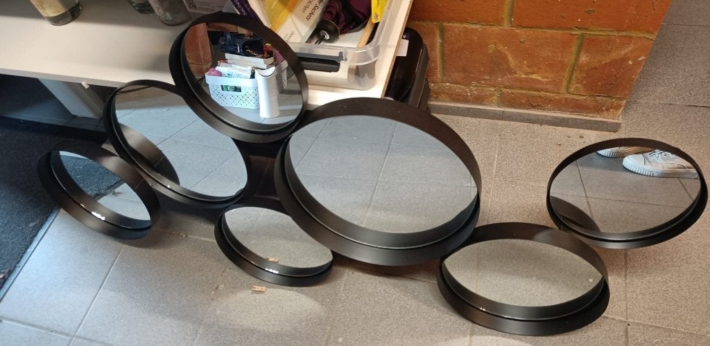 Magnifique miroir, Maison & Meubles, Accessoires pour la Maison | Miroirs, Comme neuf, Enlèvement