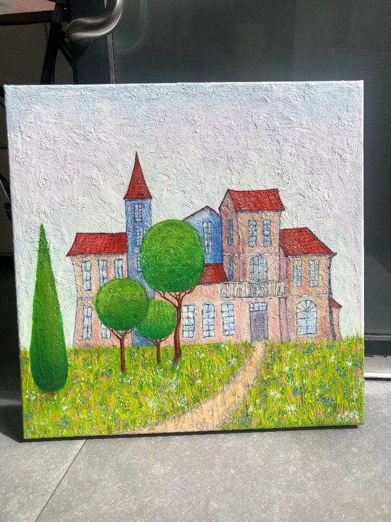 Schilderij, Antiquités & Art, Art | Peinture | Moderne, Enlèvement, Peinture acrylique