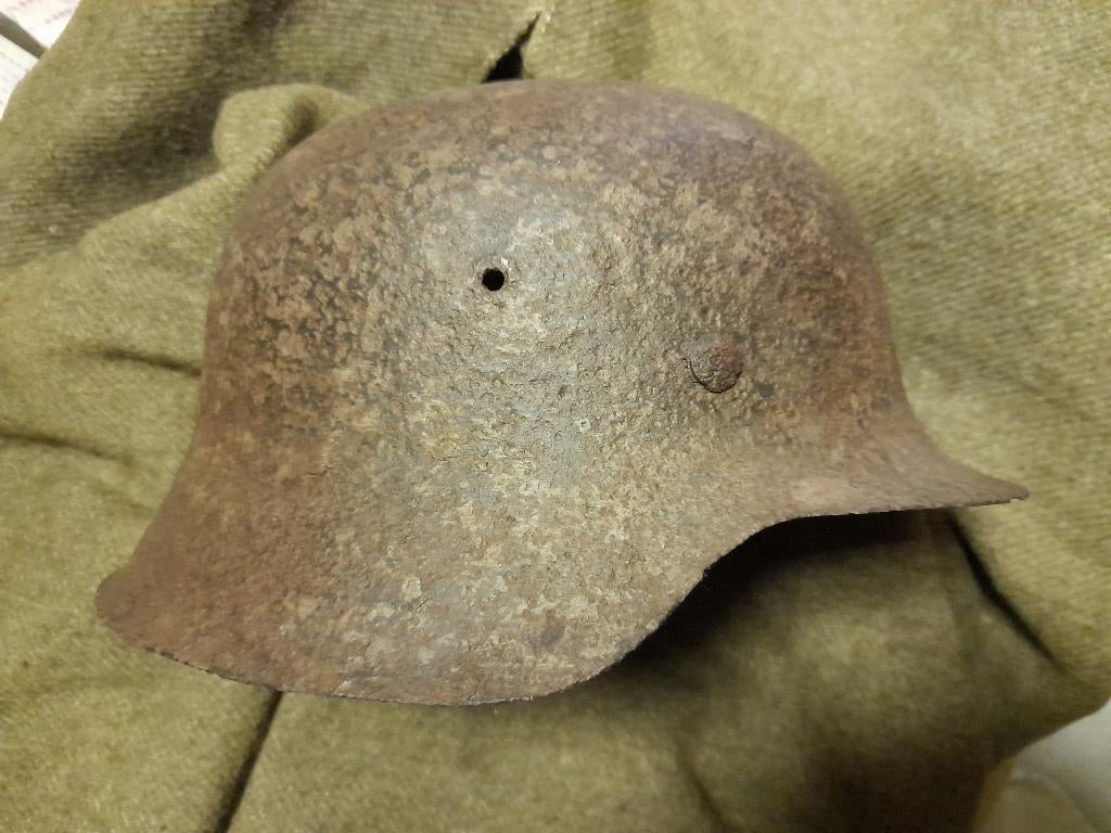 militaria - wo2 - relic helm., Ophalen of Verzenden