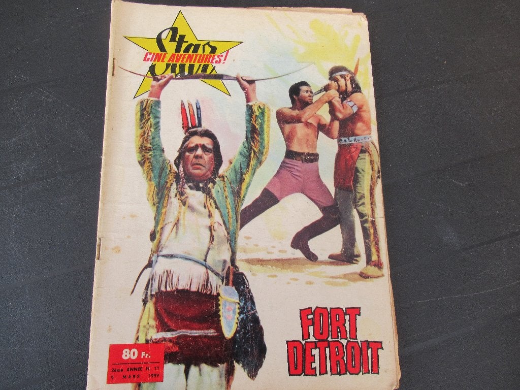 STAR CINÉ AVENTURES N11-Fort Détroit - 05/03/1959., Enlèvement, Utilisé, Autres types