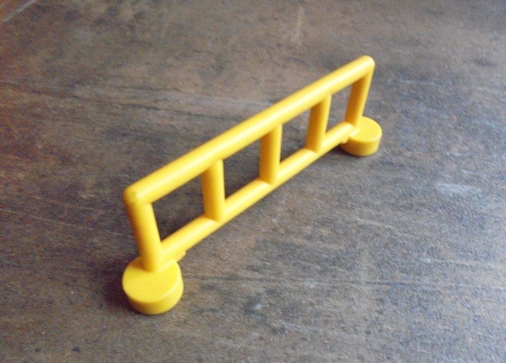 Lego Duplo Fence Railing with 5 Posts (zie foto's) 5, Ophalen of Verzenden, Gebruikt, Losse stenen, Duplo