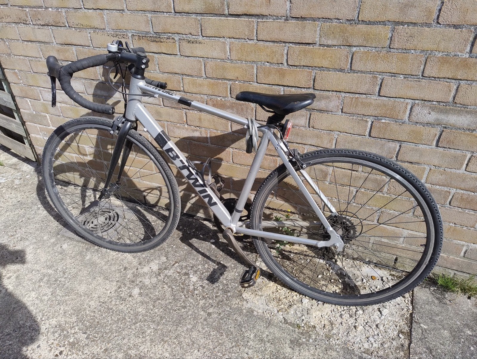 B'Twin 100 junior racefiets, Vélos & Vélomoteurs, Frein sur jante, Moins de 10 vitesses, Acier, Enlèvement