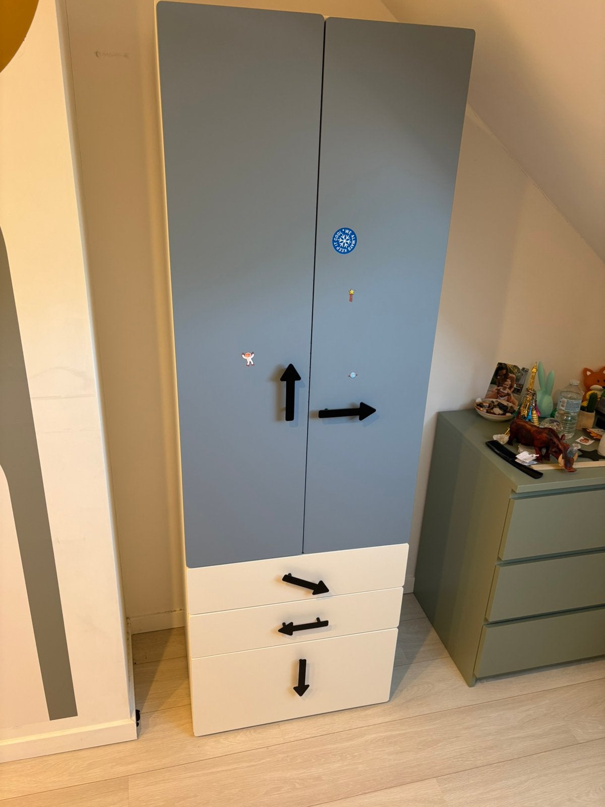 Kinder kleerkast, Huis en Inrichting, Kasten | Lockerkasten, Ophalen, Gebruikt