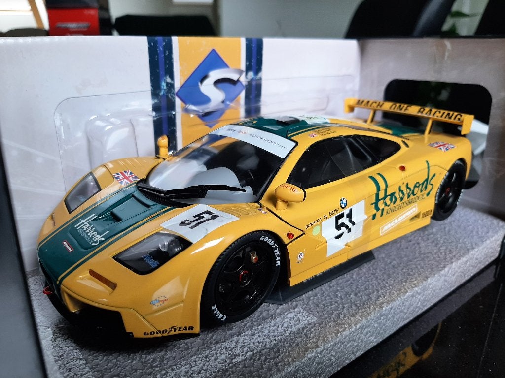 McLaren F1 GTR 24h Le Mans 1:18 Solido, Hobby & Loisirs créatifs, Enlèvement ou Envoi, Neuf, Solido