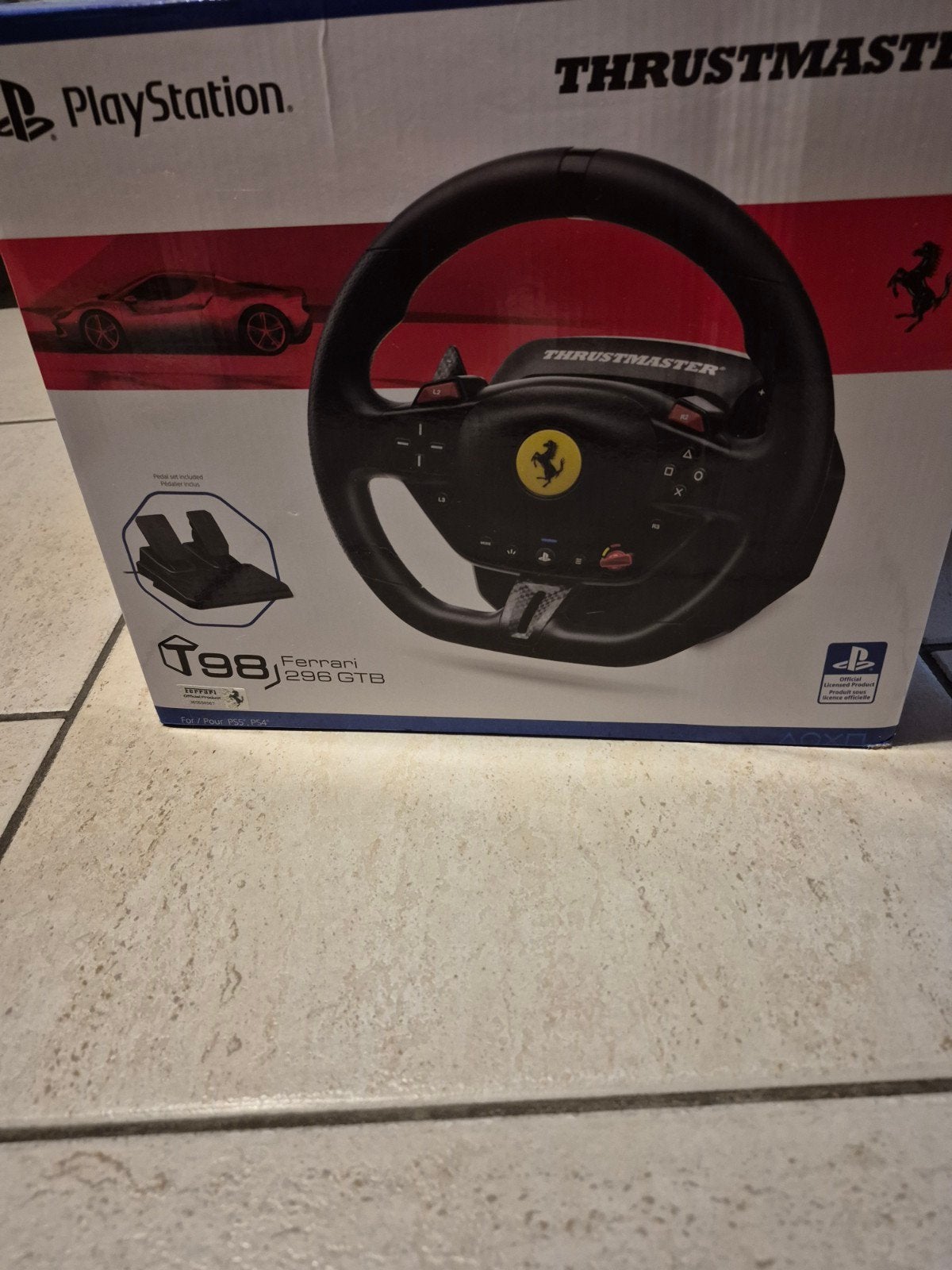 T98-P Ferrari 296 GTB, Ophalen, PlayStation 4