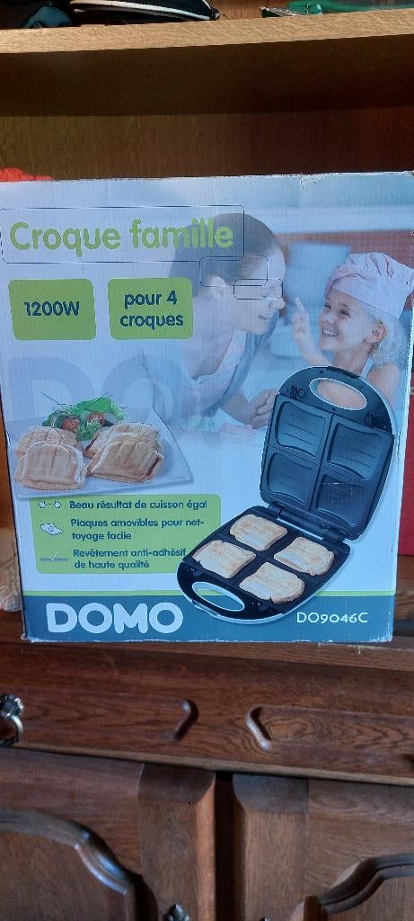 Appareil à croque monsieur  et galette, Ophalen, Uitneembare platen, Gebruikt