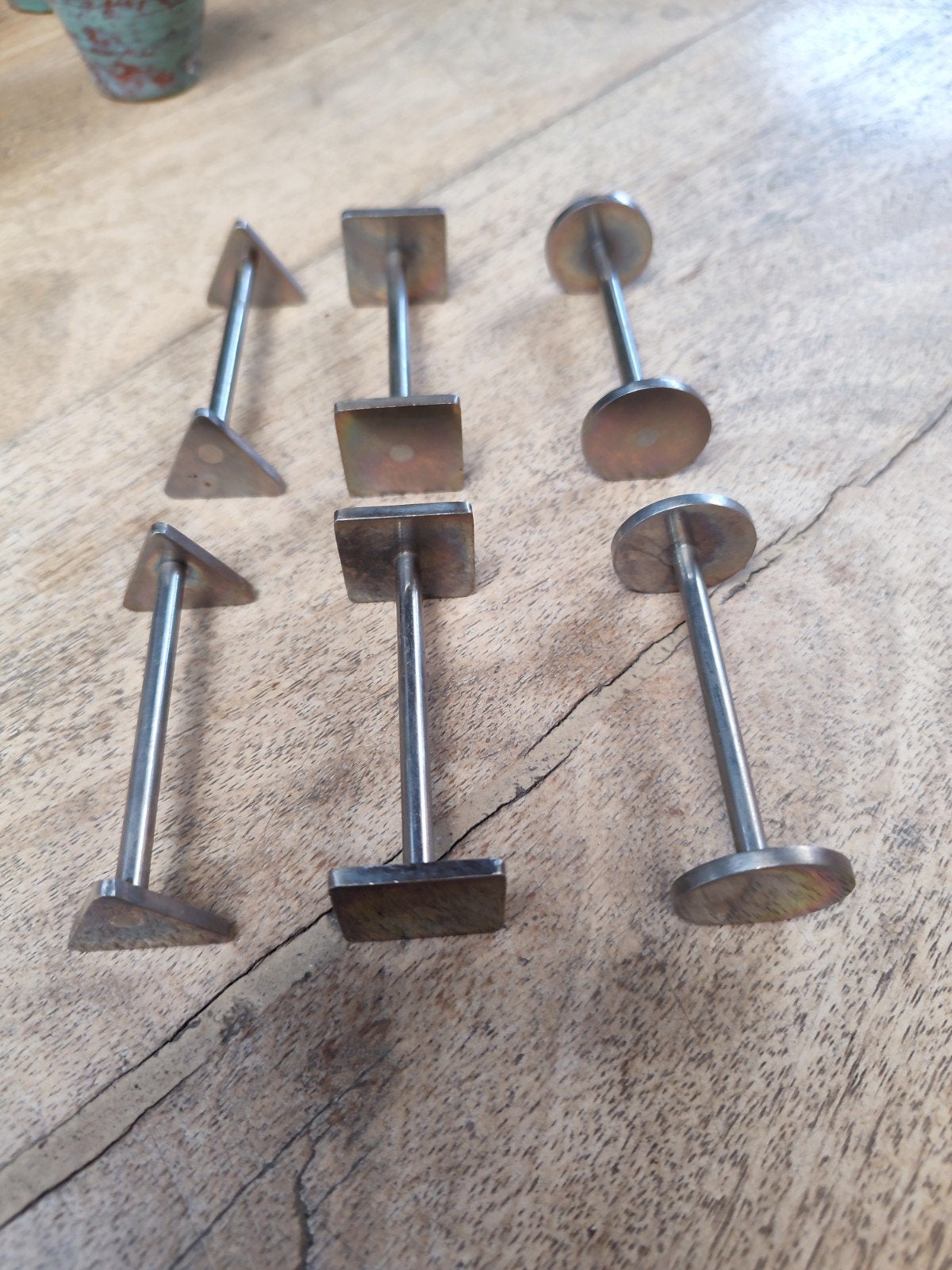 Vintage bestekleggers, Antiek en Kunst, Antiek | Bestek, Ophalen of Verzenden