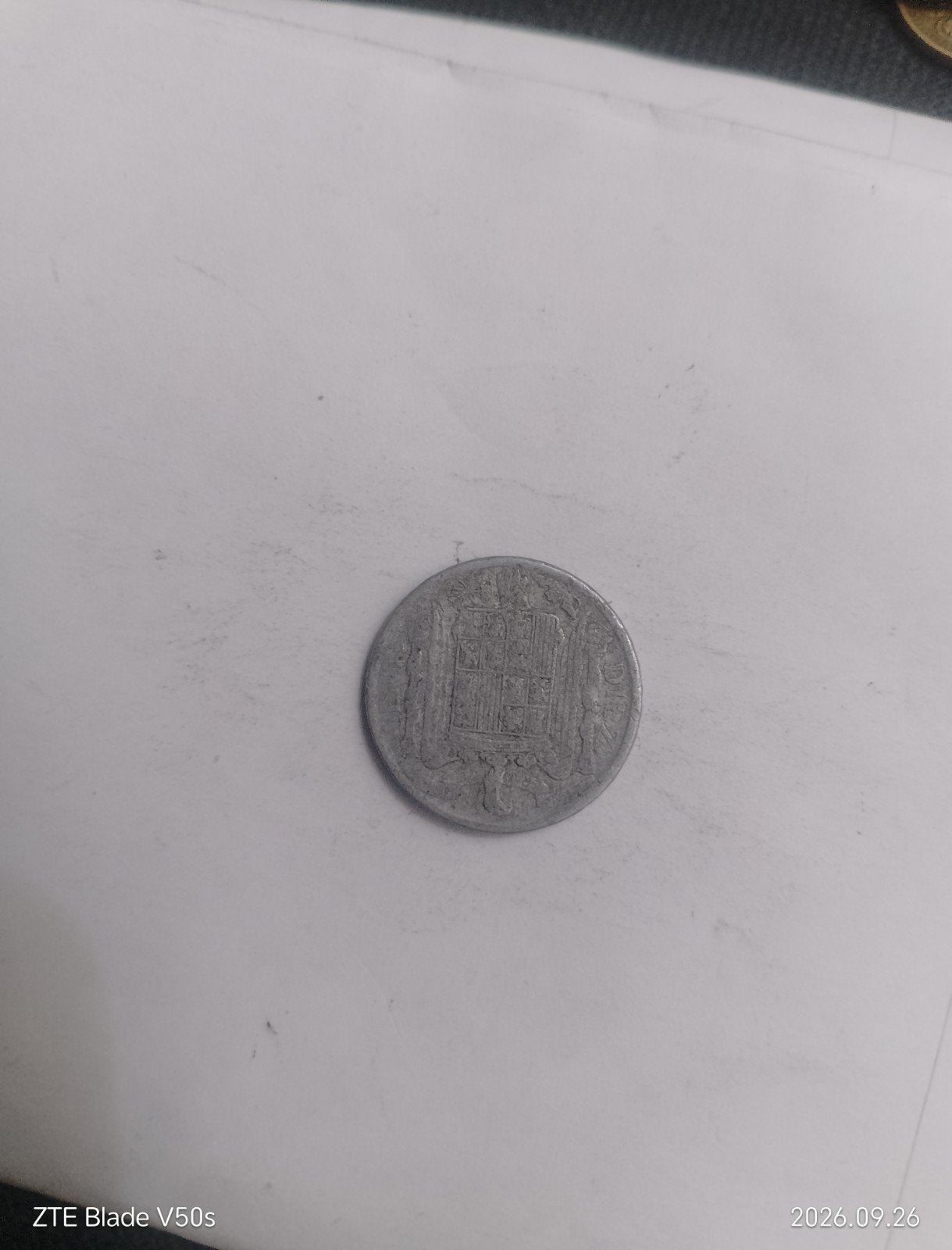 pièce de monnaie espagnole, Timbres & Monnaies, Enlèvement ou Envoi