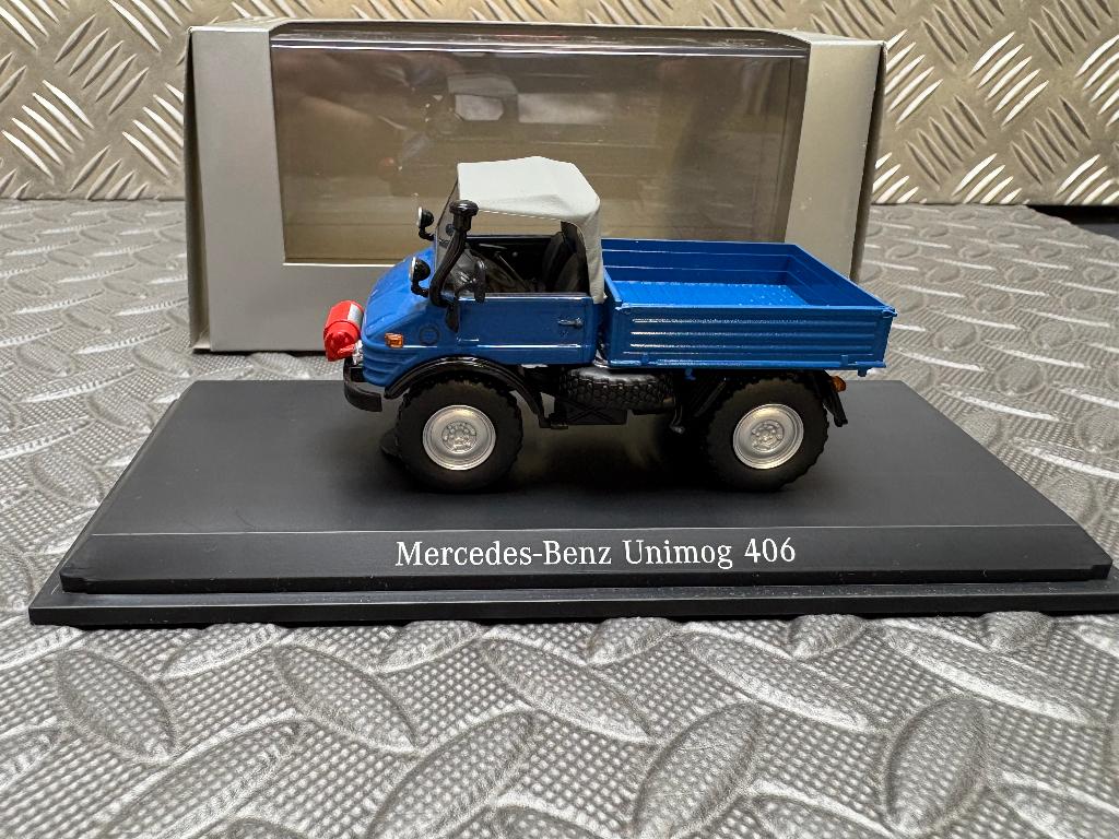 Mercedes-Benz UNIMOG 406 - SCHUCO 1/43, Verzenden, Nieuw, Bus of Vrachtwagen, Schuco
