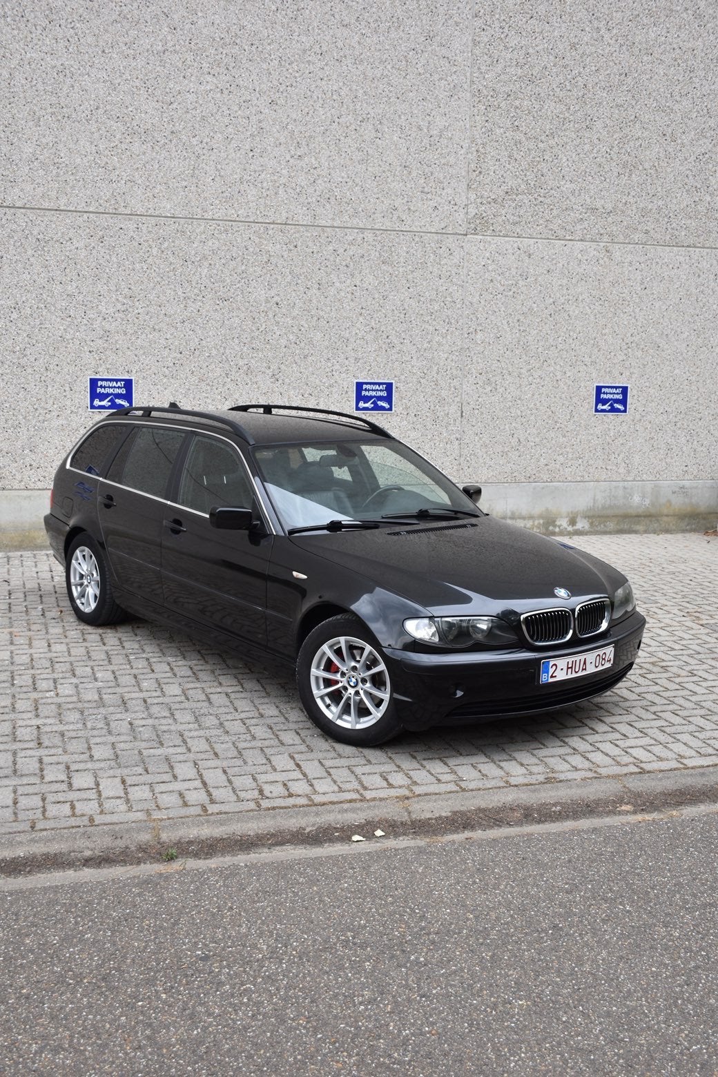 BMW E46 316i Touring euro4 benzine | Leder| Zeer nette staat, Autos, Achat, Noir, 5 portes, Break