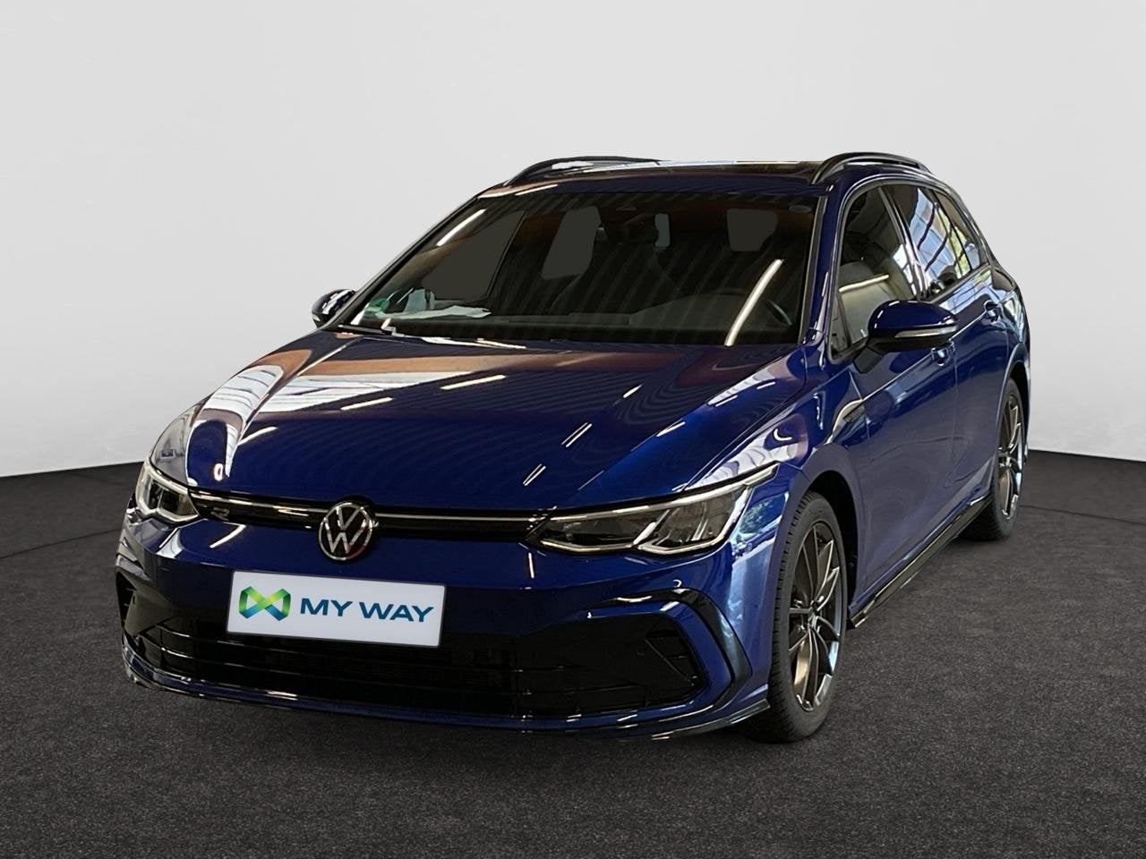 Volkswagen Golf VIII SW Golf SW 1.5 eTSI R-Line OPF DSG, Auto's, Automaat, Blauw, Break, Golf