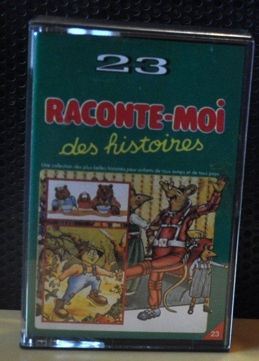 cassette audio enfant numero 23 raconte moi une histoire, Enlèvement ou Envoi, Originale, Avec boîte de rangement, étagère ou coffret