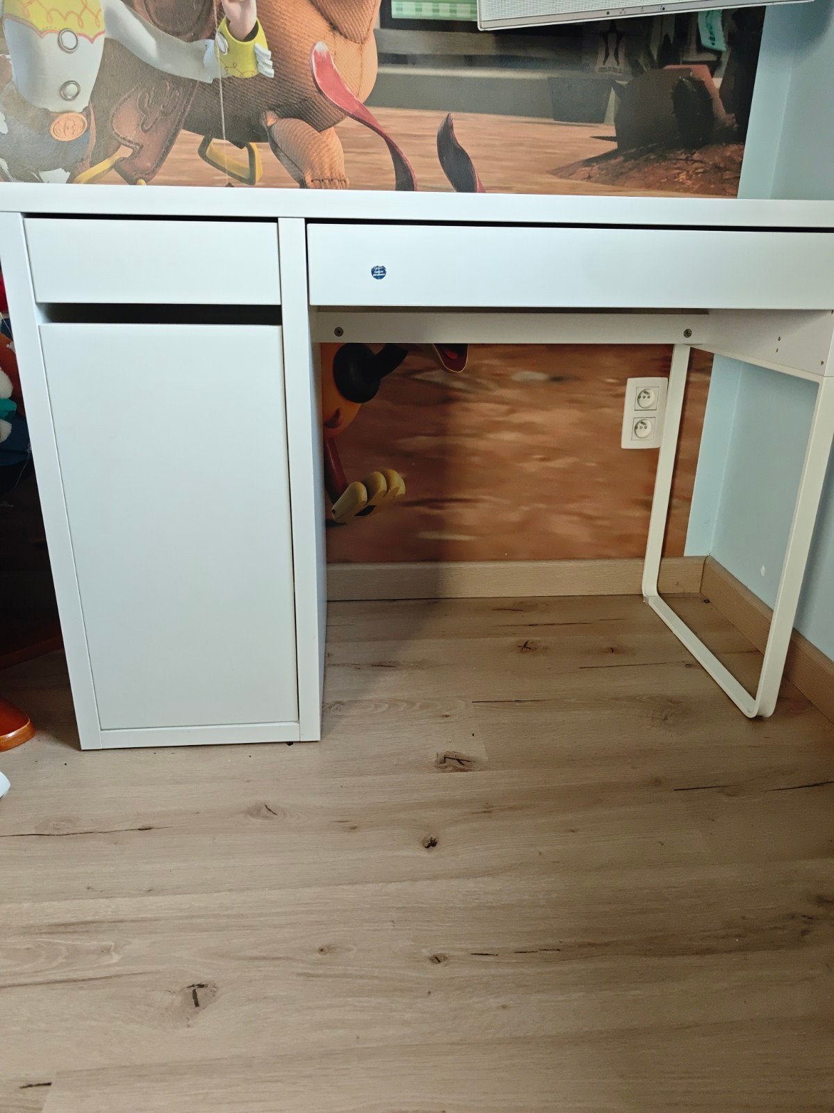 bureau, Ophalen, Wit