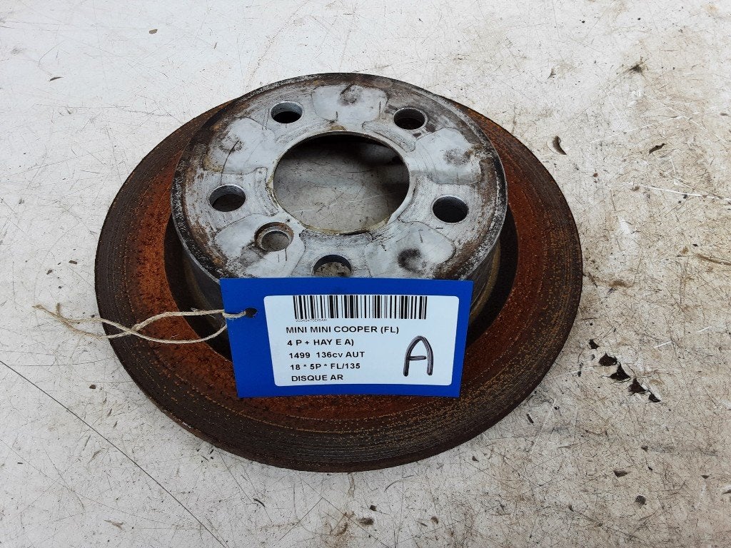 FREIN DISQUE ARRIÈRE Mini Mini (F55) (01-2013/10-2017), Mevr. I. Hauben, Rue de l'Espoir 34 34
4030  GRIVEGNÉE, BE, Info@Collignon.be