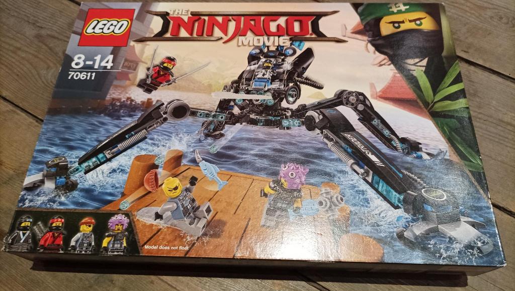 Lego 70611 Ninjago the Water Strider Airboat Nieuw, Lego, Nieuw, Ophalen of Verzenden, Ongeopend/sealed