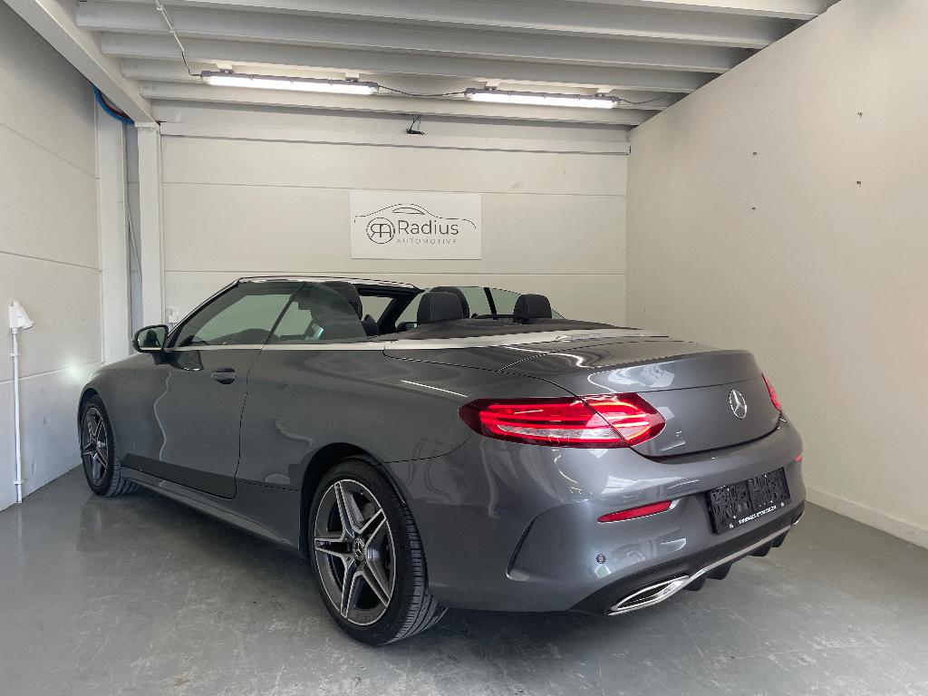 Mercedes-Benz - C180 Cabrio - AMG Line, Auto's, Mercedes-Benz, 4 zetels, Achterwielaandrijving, Lane Keeping Assist, 4 cilinders