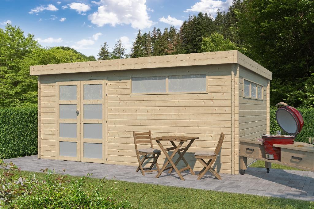 NOUVEAU chalet en rondins 4602ISO---44MM---, Envoi, Neuf