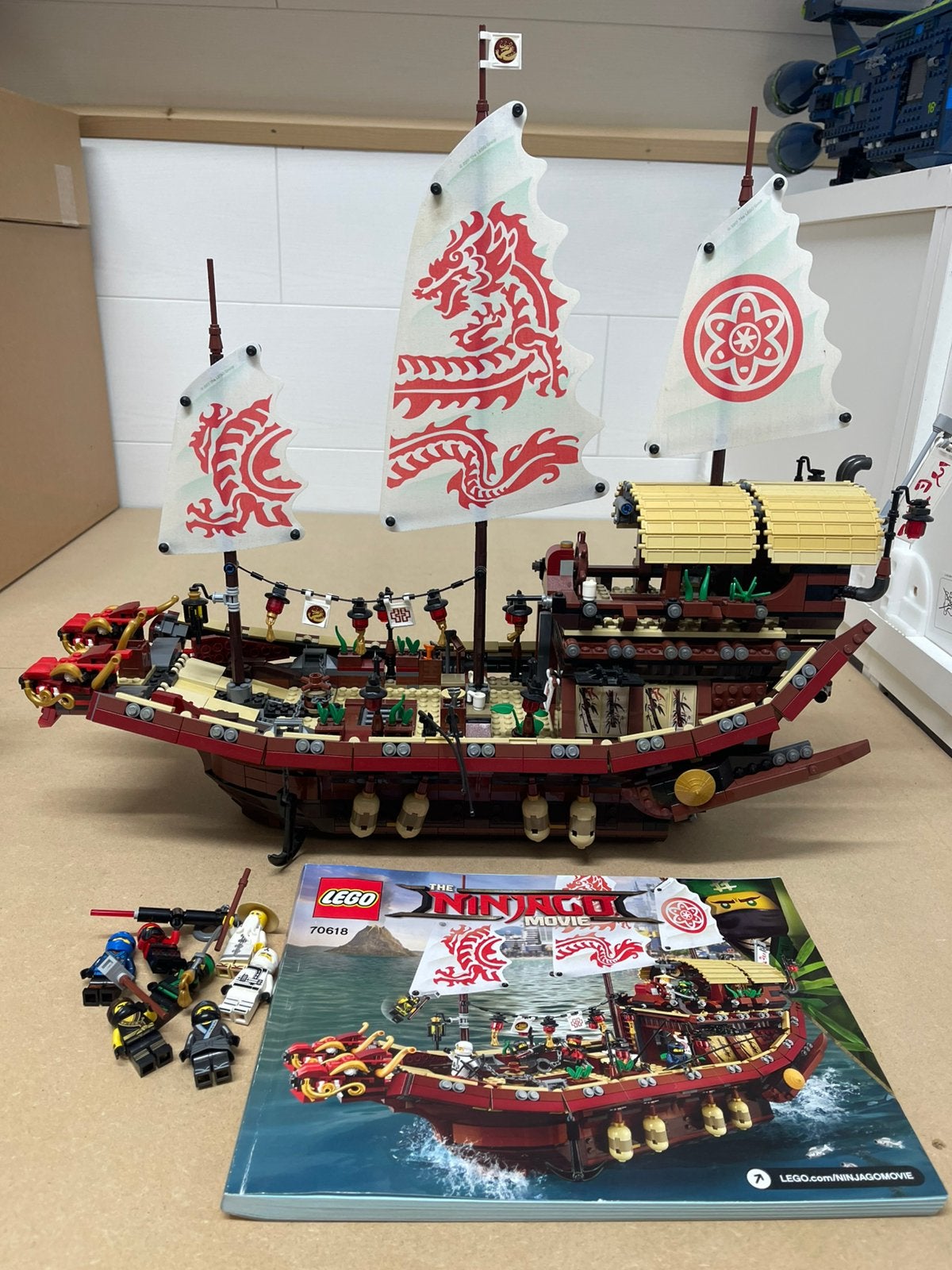 Lego Ninjago 70618 Destiny’s Bounty, Kinderen en Baby's, Speelgoed | Duplo en Lego, Lego, Ophalen of Verzenden, Zo goed als nieuw