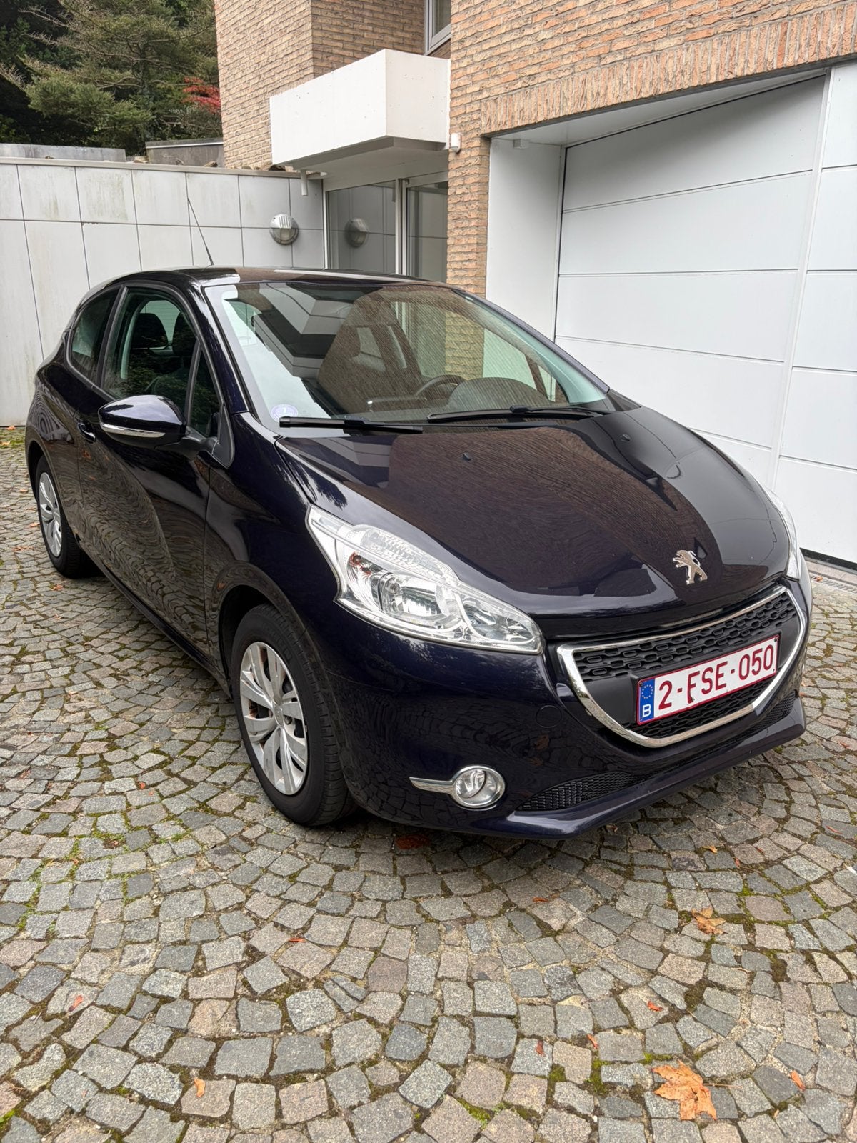 Peugeot 208 1.2 benzine, jaar 2014, Auto's, Stof, Blauw, Handgeschakeld, Particulier