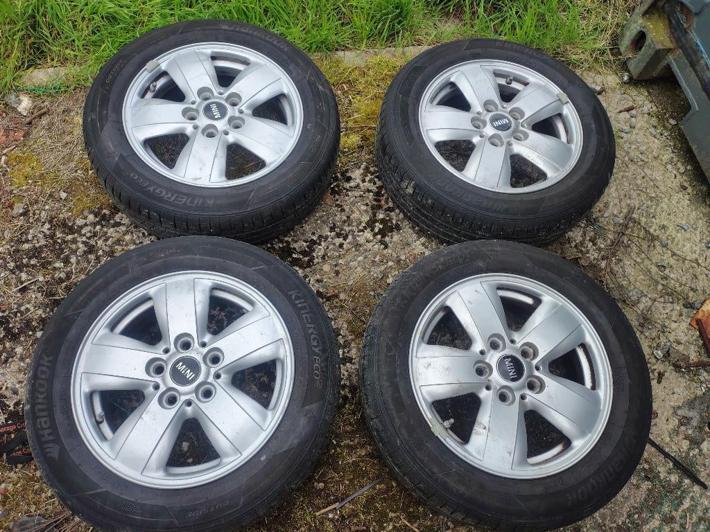 5 spaak velgen mini, Auto-onderdelen, Ophalen, Gebruikt, 15 inch, Velg(en)