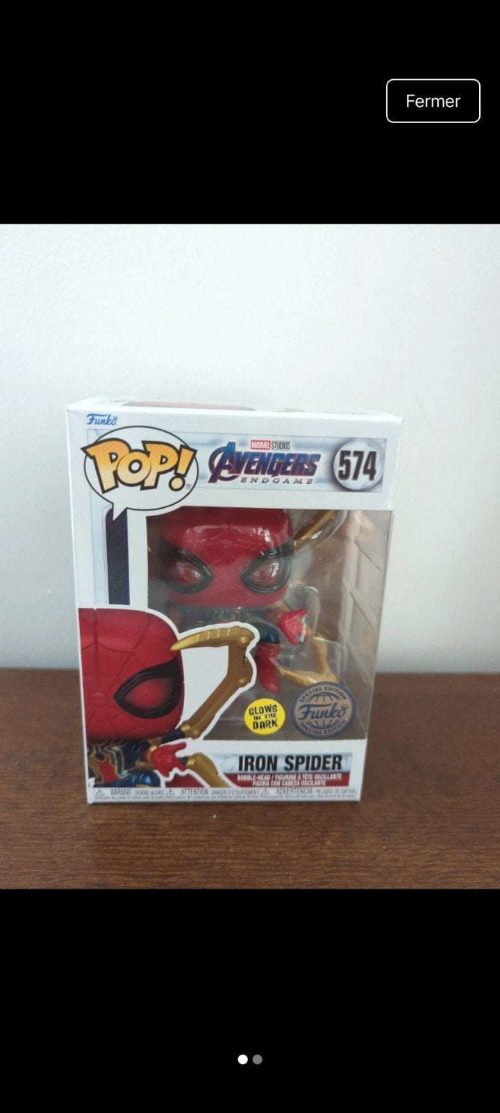 Marvel spiderman figurine funkonpop Avengers Endgamz, Enlèvement ou Envoi, Neuf, Fantasy