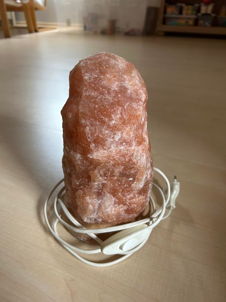 Zoutlamp, Ophalen, Zo goed als nieuw