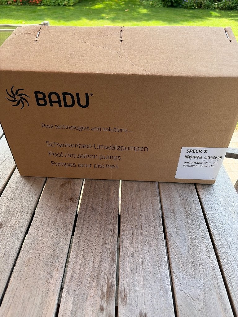 Badu Magic ||/11, Ophalen, Nieuw, Zwembadpomp