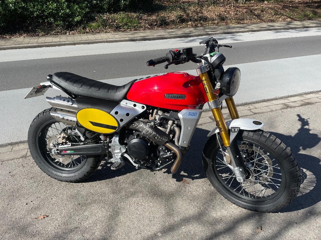 SUPER MEENEEMPRIJS Fantic caballero 500, Motoren, Motoren | Overige merken, Bedrijf, Sport, 12 t/m 35 kW, 1 cilinder, Minimaal motorrijbewijs A1