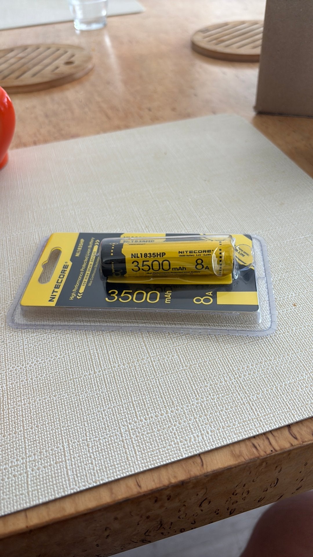 Nitecore NL1835HP 4 stuks, Ophalen of Verzenden, Nieuw