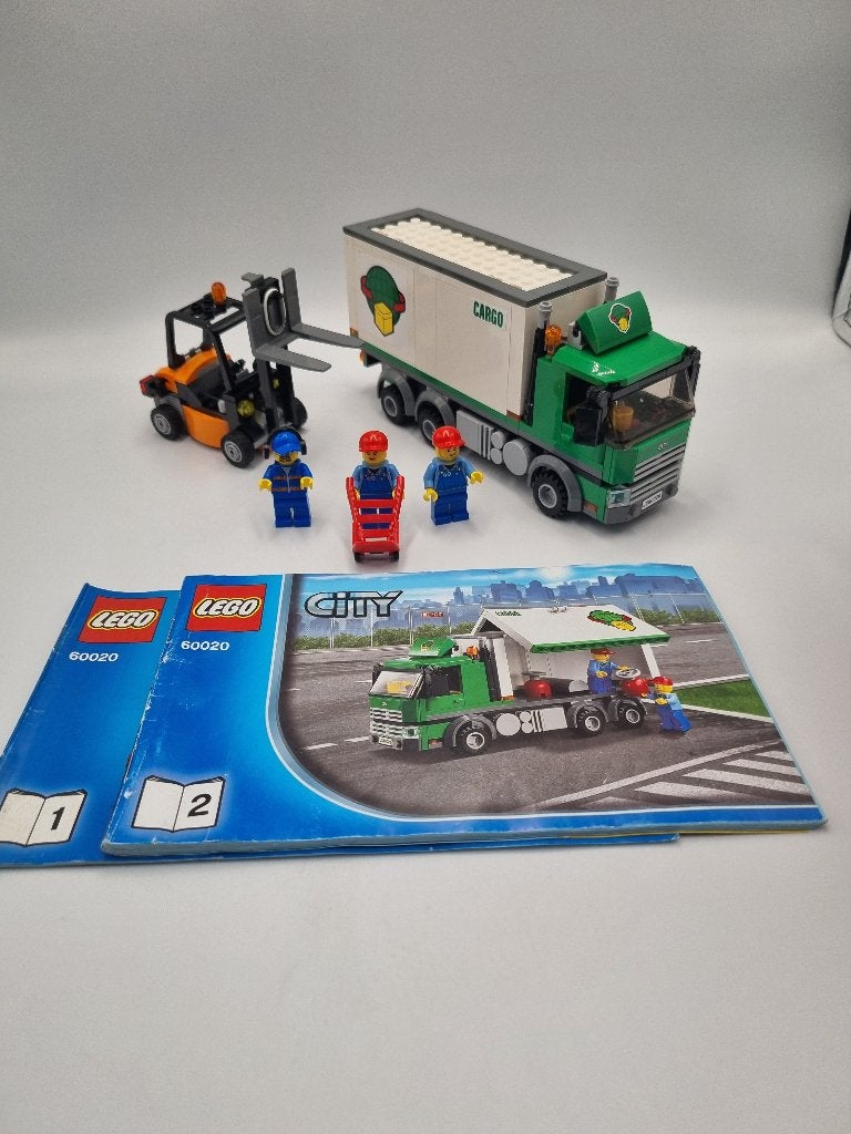 Camion de fret Lego City 60020, City, Enlèvement ou Envoi, Lego, Ensemble complet