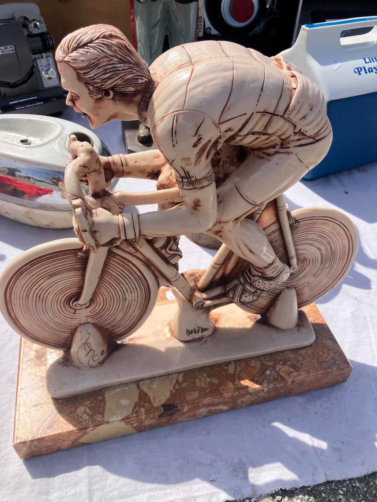 Wielrenner trofee Ariston Neno, Verzamelen, Ophalen, Zo goed als nieuw