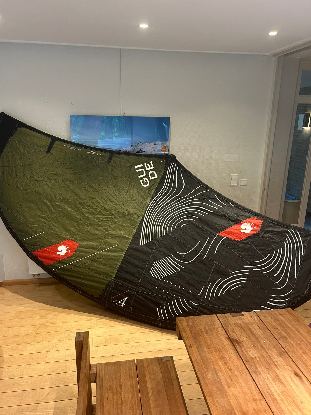 Aile de wingfoil, Sports nautiques & Bateaux, Kitesurf, Enlèvement ou Envoi, Comme neuf